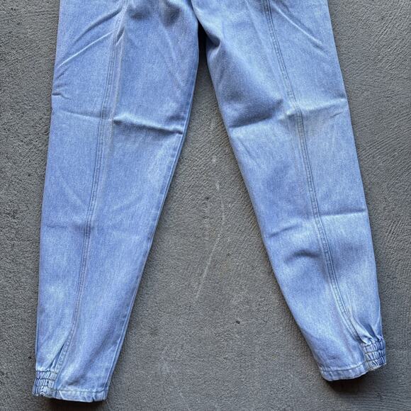 Deadstock 90s Dockers Jeans 28x30 Pleated Denim Levi’s Baggy Acid Wash Vintage - Picture 10 of 14